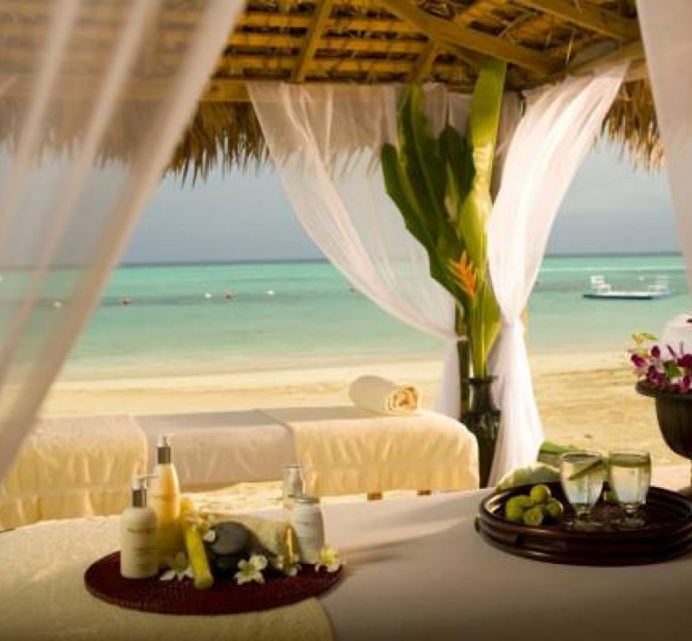 Tratamento de spa nas Bahamas